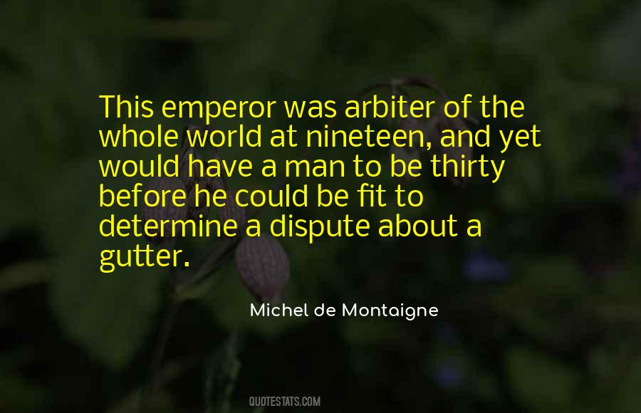 Be A Ruler Quotes #1050192