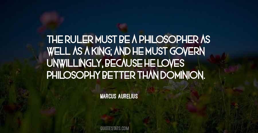Be A Ruler Quotes #784103