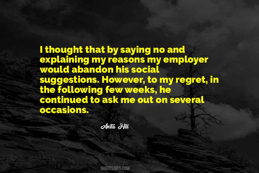 My Regret Quotes #1074702