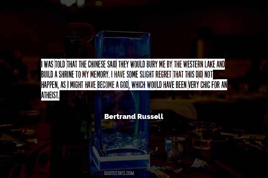My Regret Quotes #139601