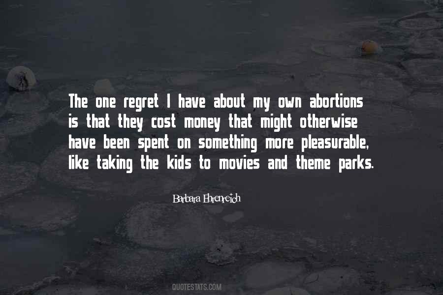 My Regret Quotes #91603