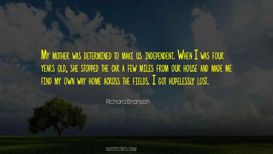 Me And My Mother Quotes #284611