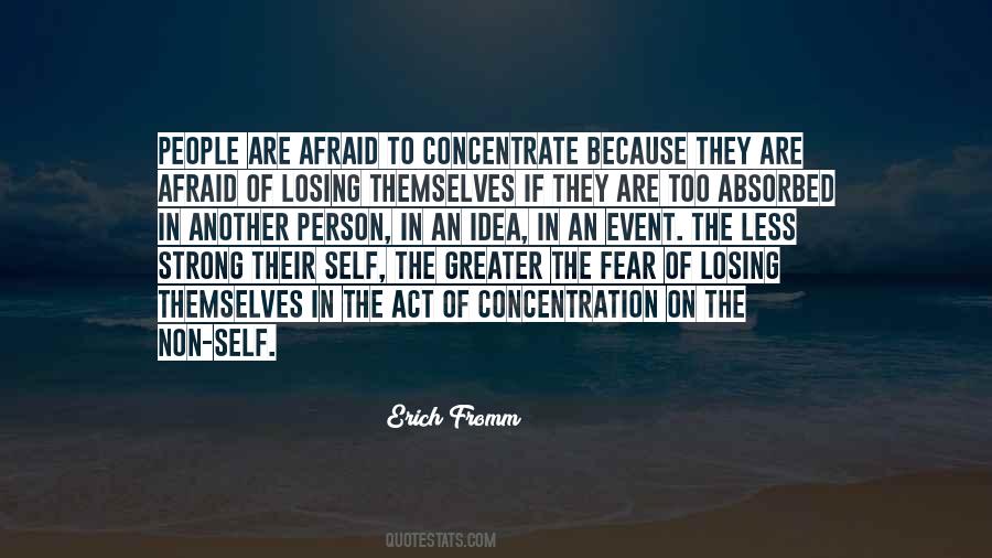 Self Fear Quotes #1125957