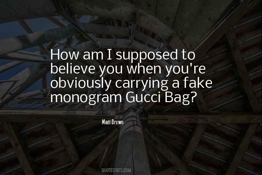 Fake Gucci Quotes #1303607