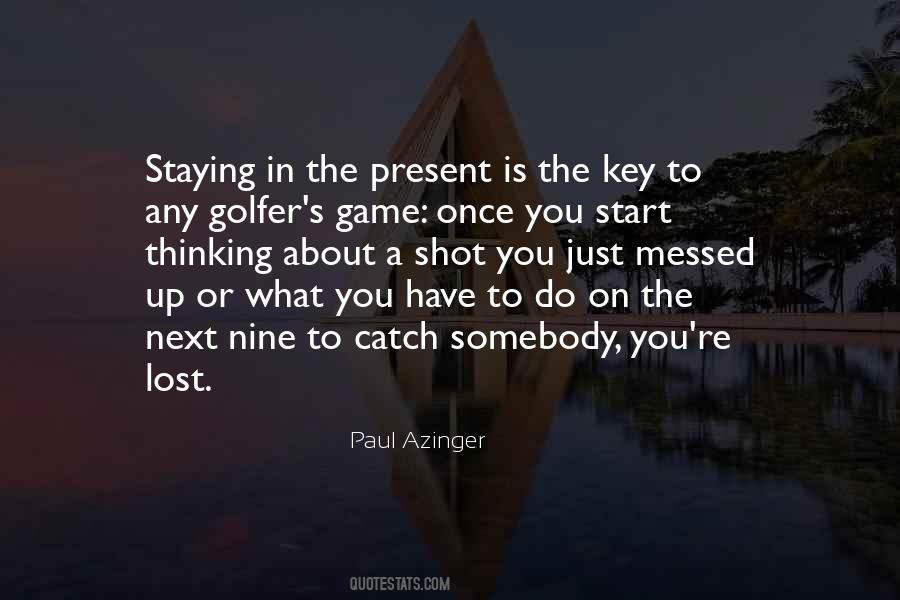 Start The Game Quotes #1755483