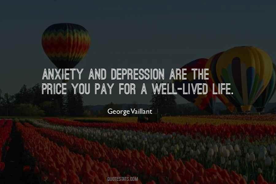 Life And Depression Quotes #1780453