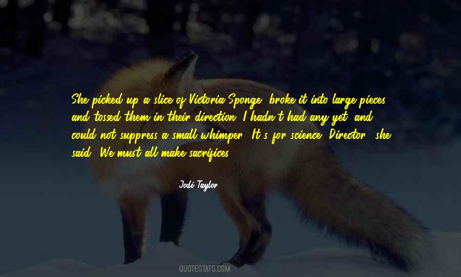 Broke Into Pieces Quotes #1144506