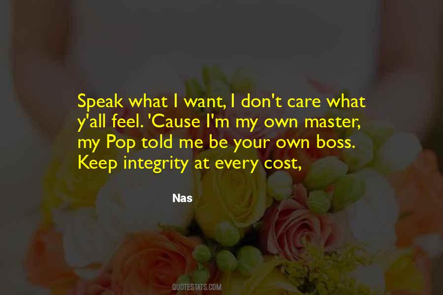 Be Your Boss Quotes #65578
