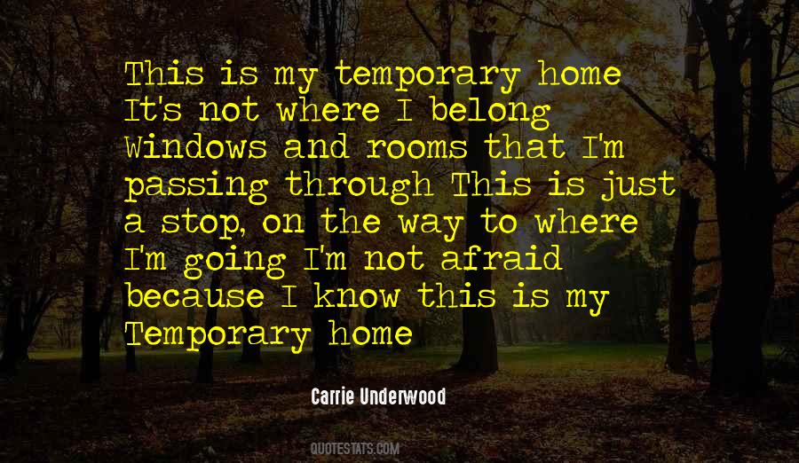 I Know Where I Belong Quotes #1731336