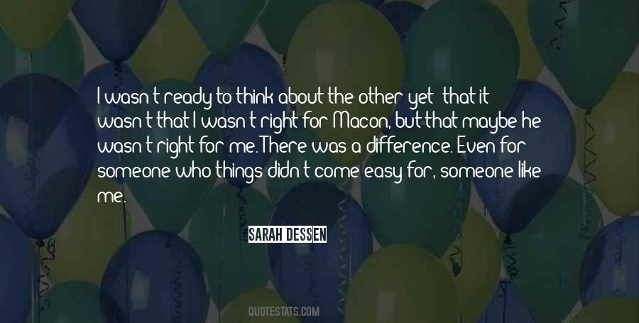 Things Come Easy Quotes #1857688