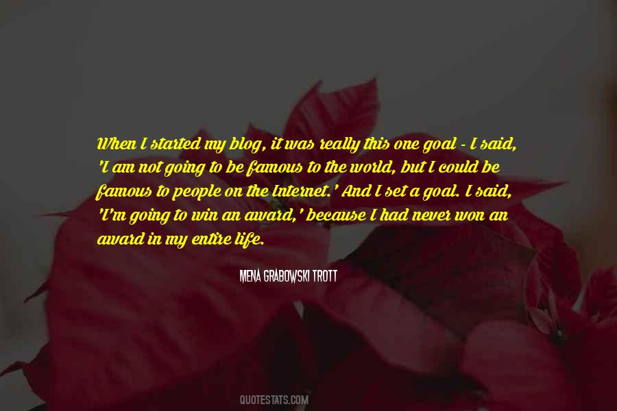 Famous Goal Quotes #1068987