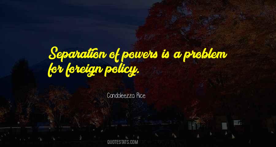 Quotes About The Separation Of Powers #1060183