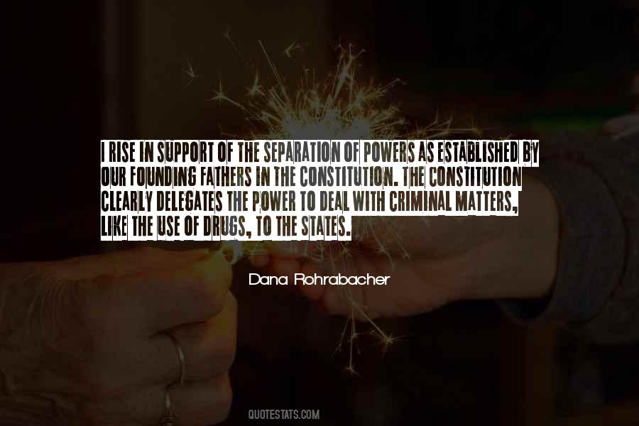 Quotes About The Separation Of Powers #998890