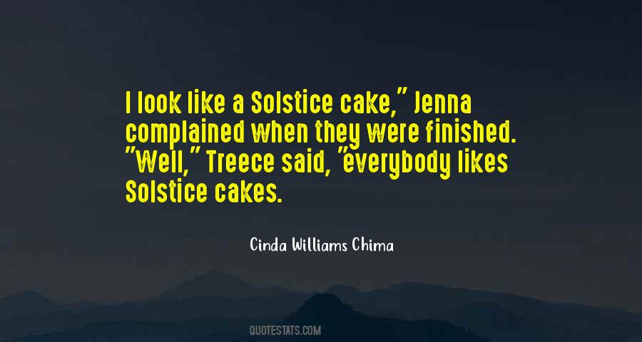 Quotes About The Solstice #1614329