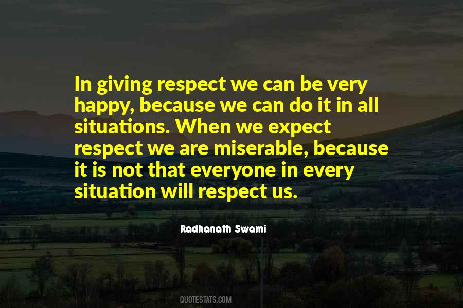 Expect Respect Quotes #1481317
