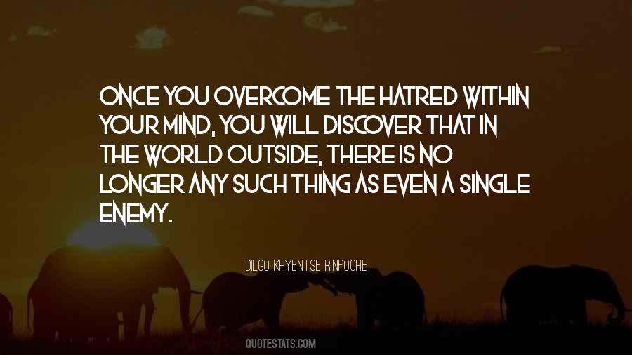 Mind Enemy Quotes #1085826