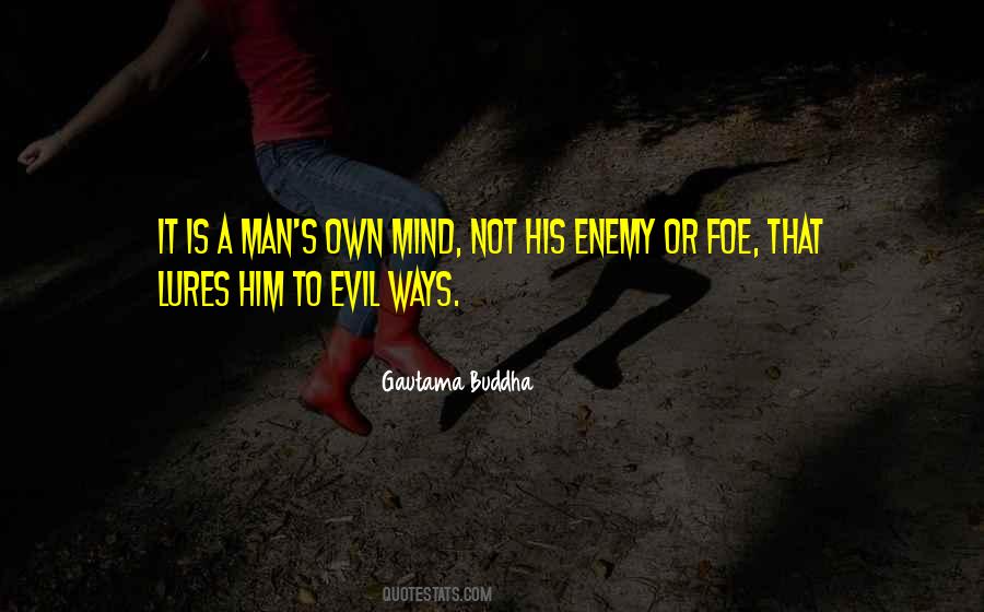 Mind Enemy Quotes #120937