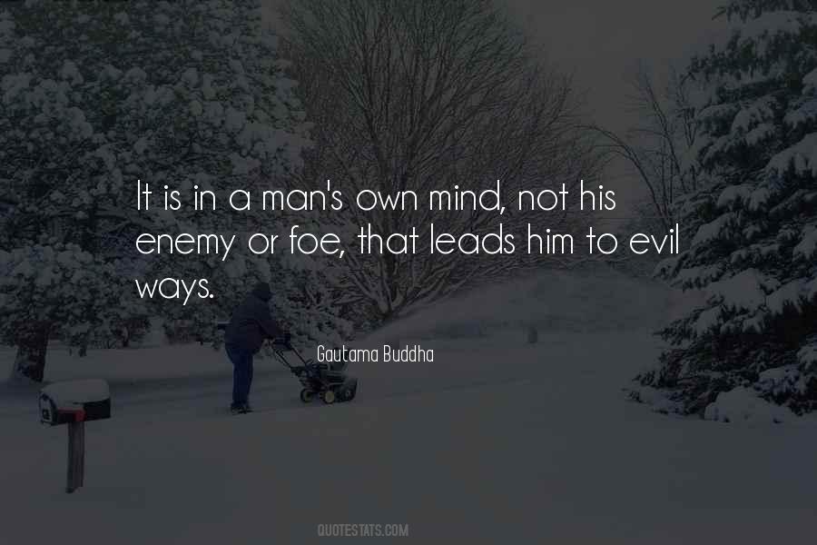 Mind Enemy Quotes #1462778