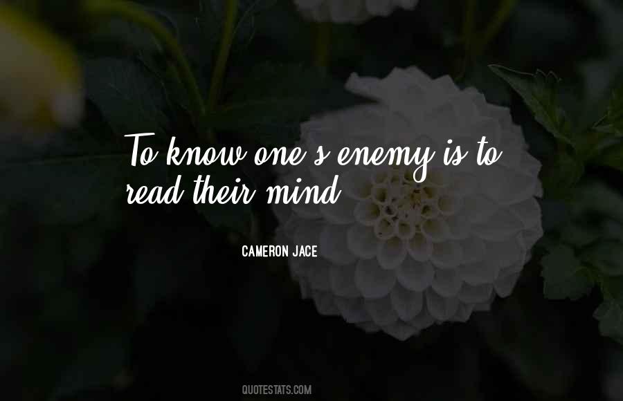Mind Enemy Quotes #1584740