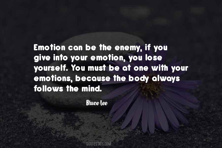 Mind Enemy Quotes #631678