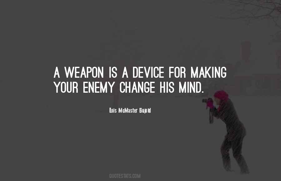 Mind Enemy Quotes #637598