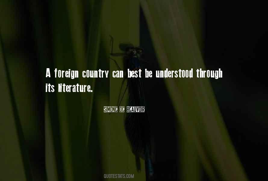 Foreign Country Quotes #154819