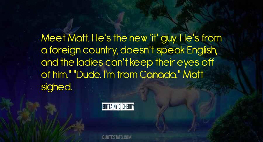 Foreign Country Quotes #188454