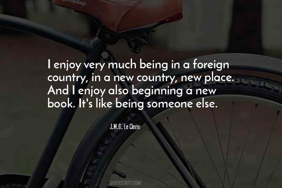 Foreign Country Quotes #271983