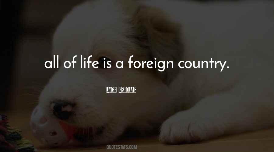 Foreign Country Quotes #786531