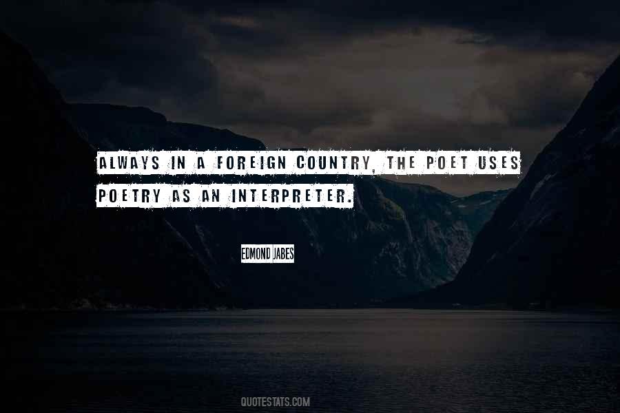 Foreign Country Quotes #886847