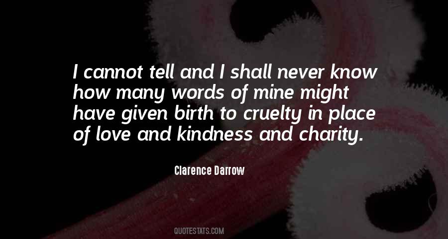 Charity Love Quotes #1281748