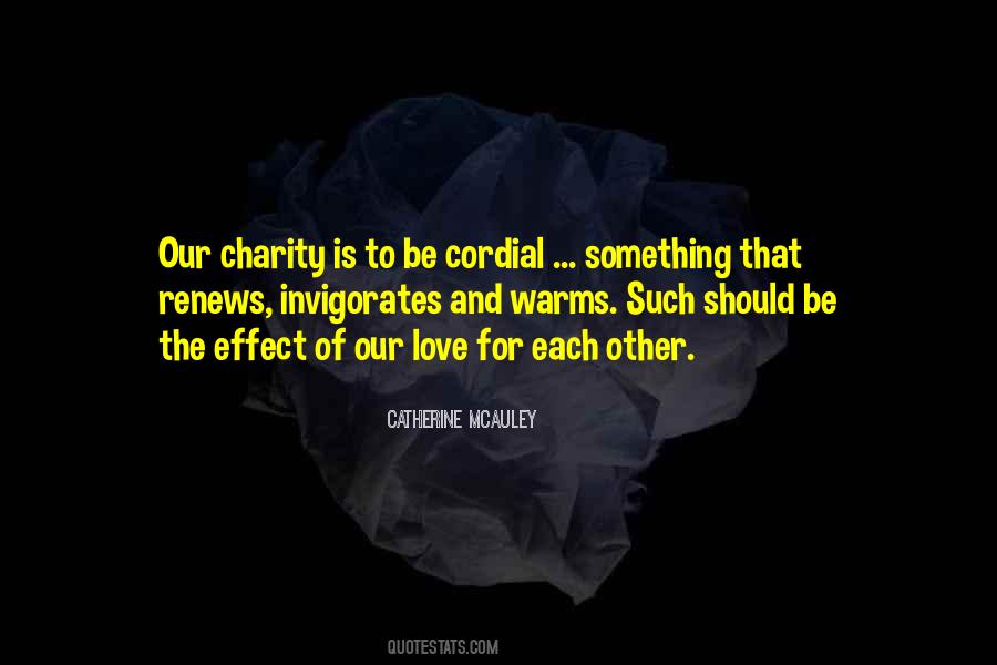 Charity Love Quotes #1864495