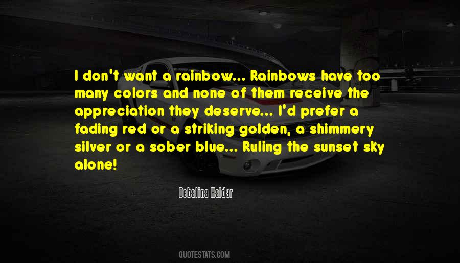 Sky Rainbow Quotes #507267