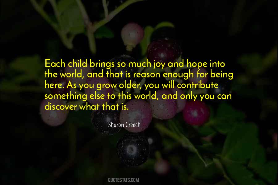 Joy Child Quotes #453668