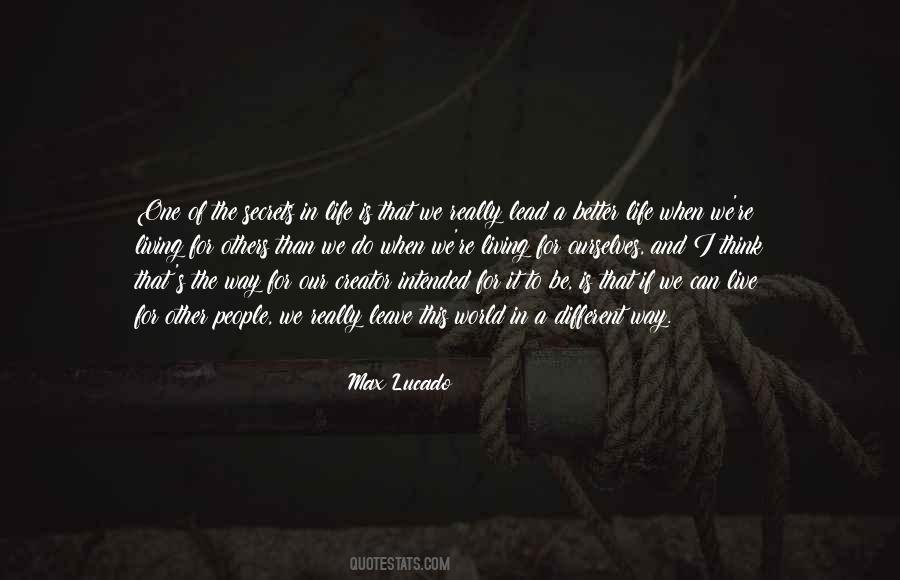 Creator Of Life Quotes #414558