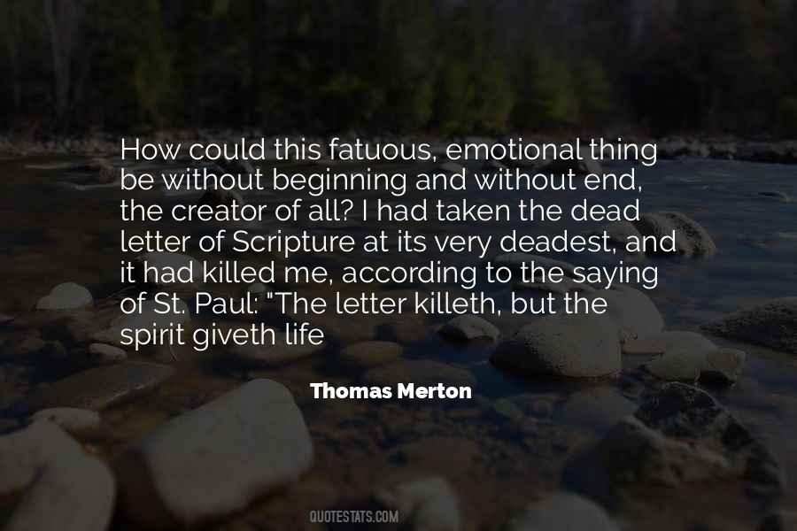 Creator Of Life Quotes #851102