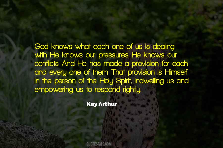 God Knows Us Quotes #1059086