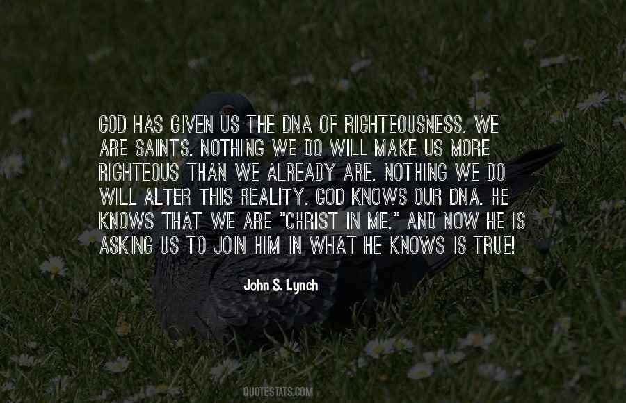 God Knows Us Quotes #1356783