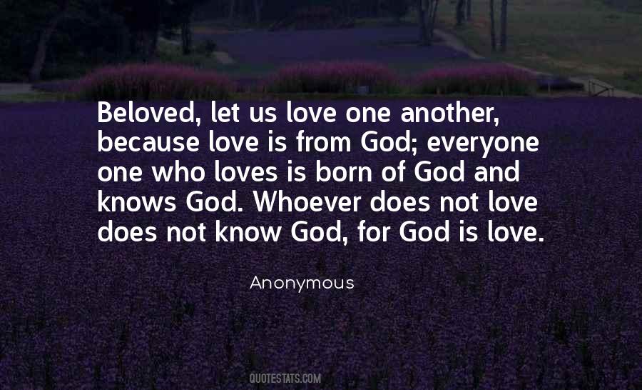 God Knows Us Quotes #1652969
