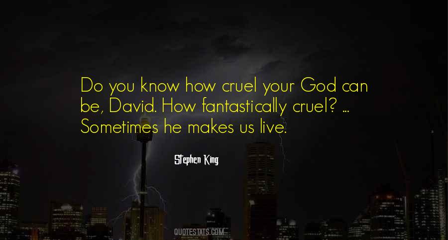 God Knows Us Quotes #23574