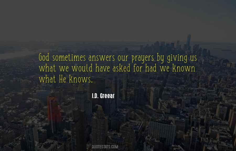 God Knows Us Quotes #743270
