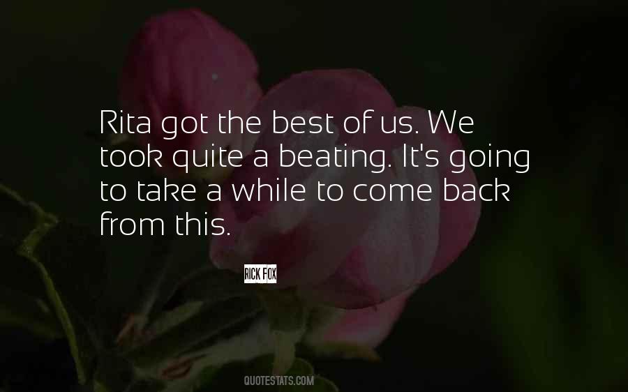 Beating The Best Quotes #1436742