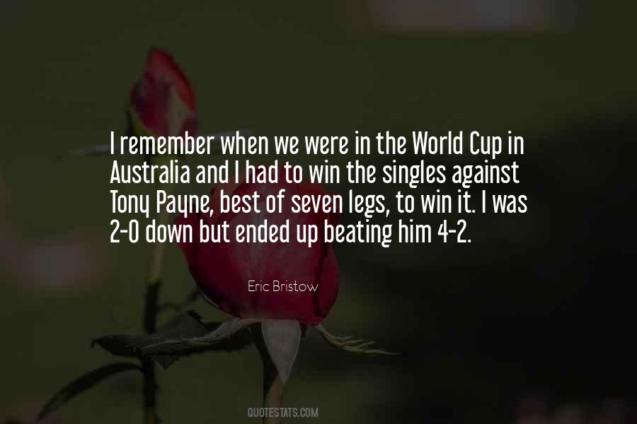 Beating The Best Quotes #716008