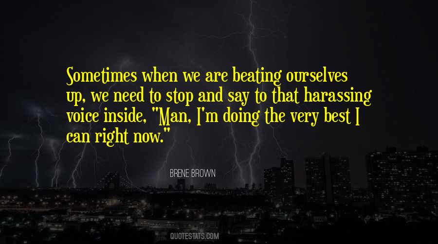 Beating The Best Quotes #817765