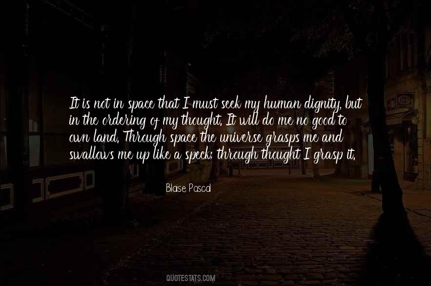 Speck In The Universe Quotes #1136067