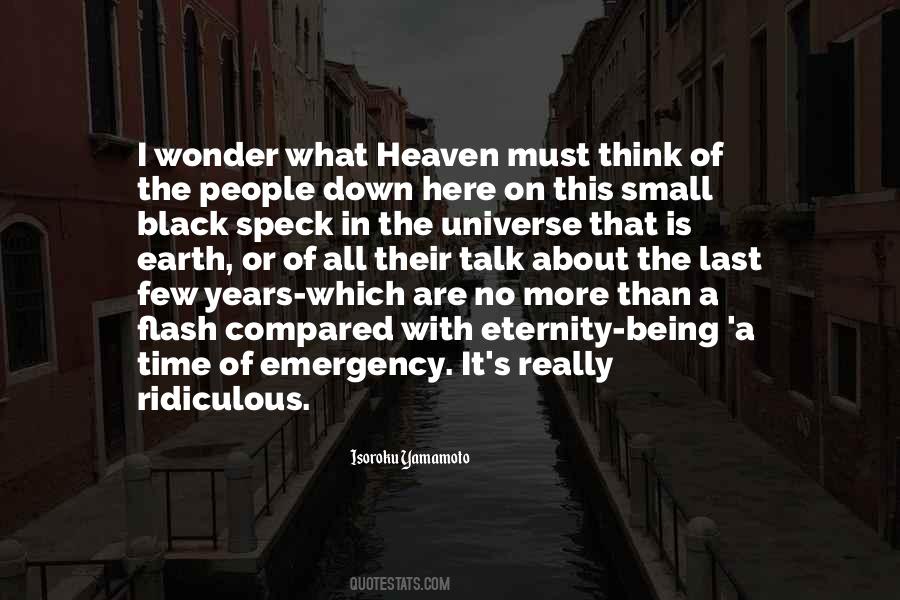 Speck In The Universe Quotes #1820757
