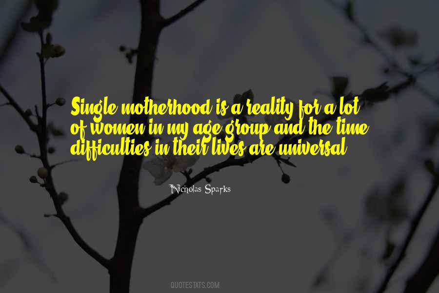 Motherhood Reality Quotes #331795