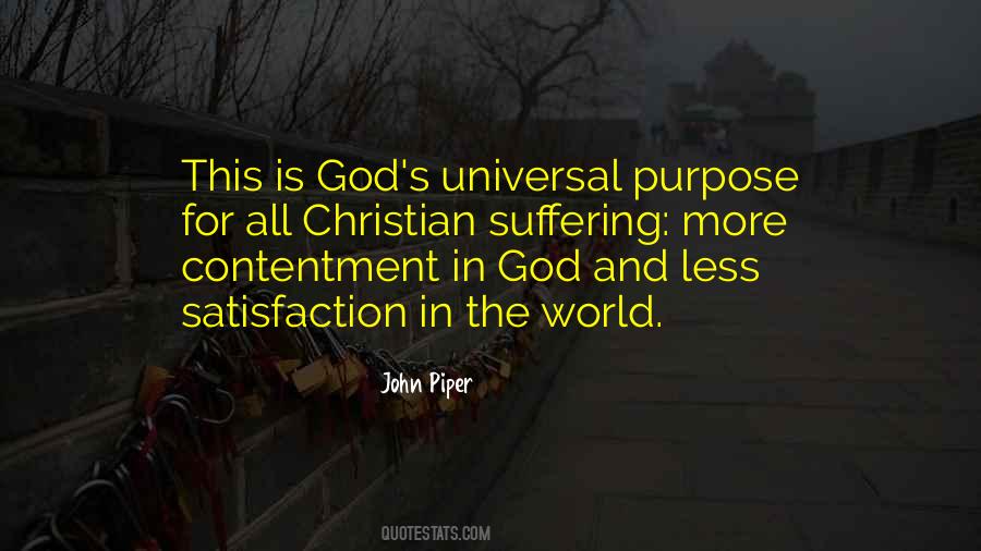 Suffering Is Universal Quotes #360799