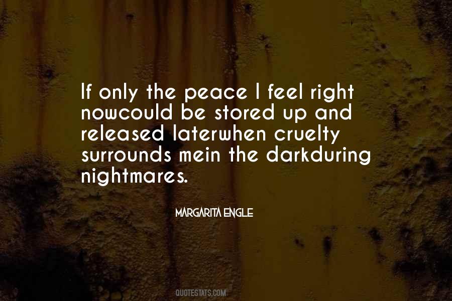 I Feel Peace Quotes #1101128