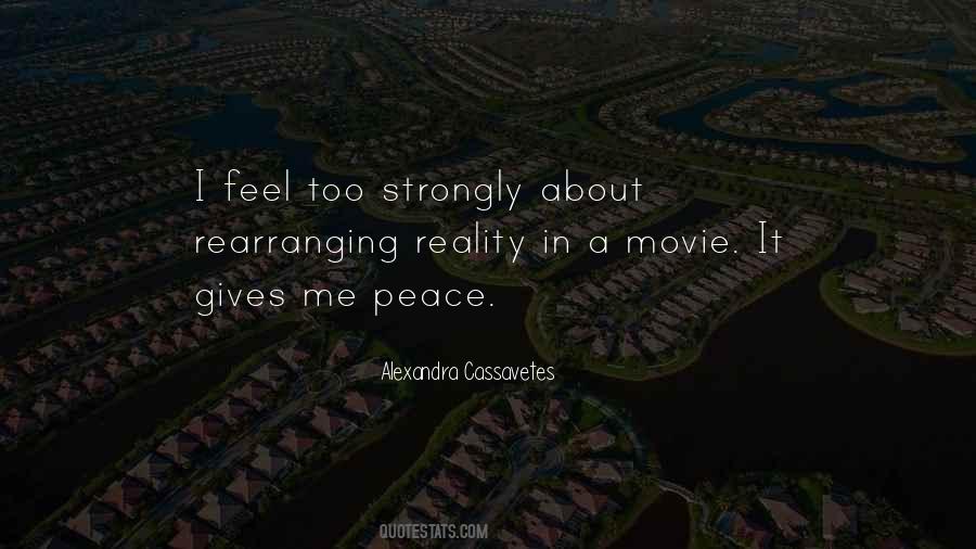I Feel Peace Quotes #293352